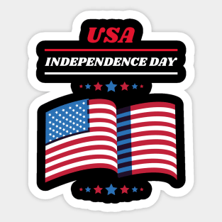 USA INDEPENDENCE DAY Sticker